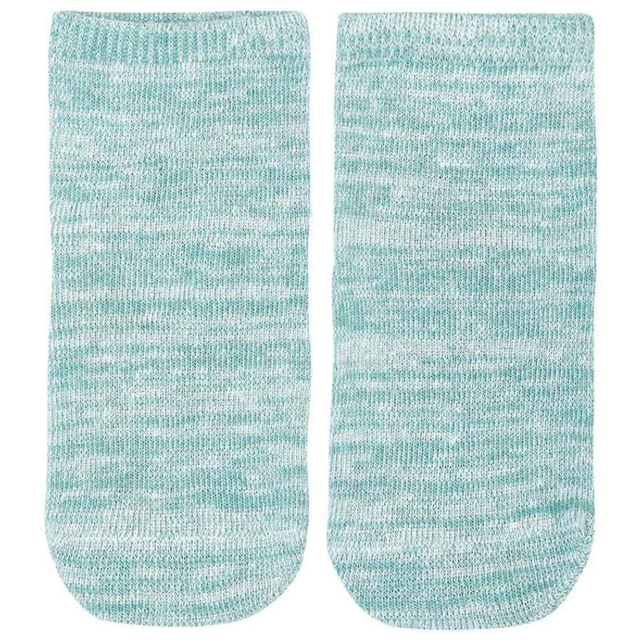 Organic Socks Ankle Marle - Jade