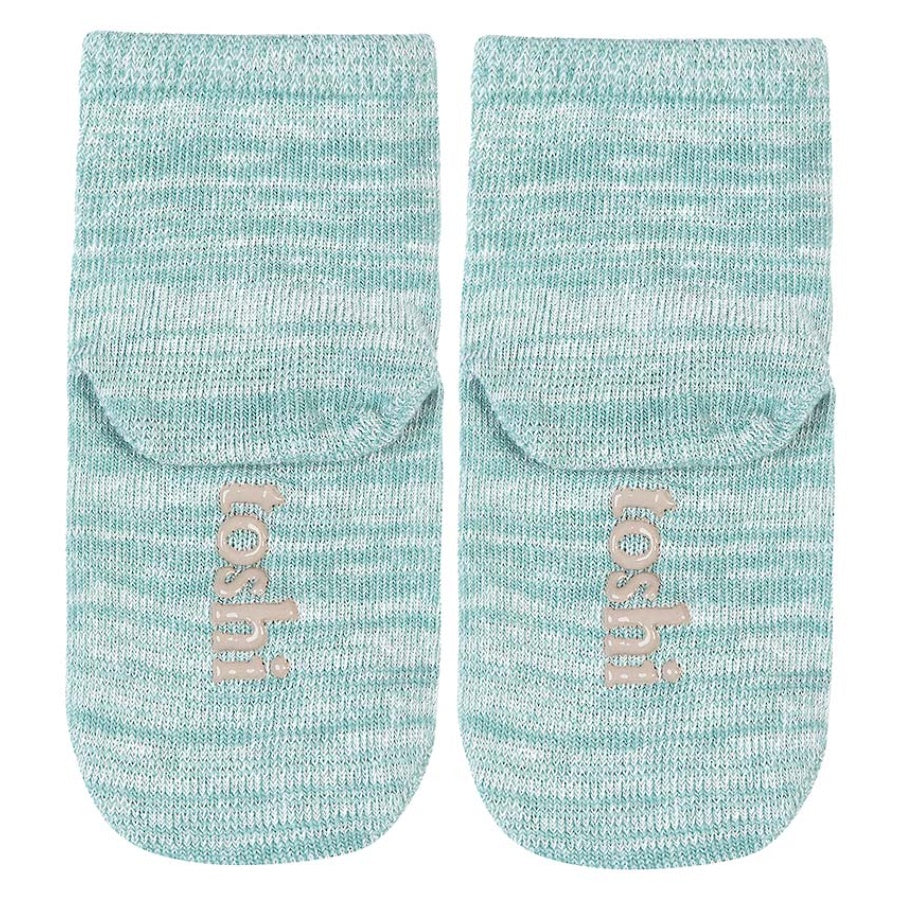 Organic Socks Ankle Marle - Jade