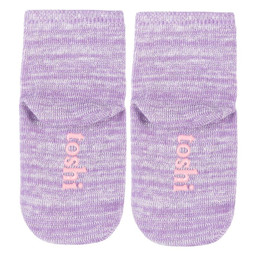 Organic Socks Ankle Marle - Lavender