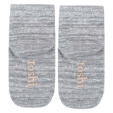 Organic Socks Ankle Marle - Pebble