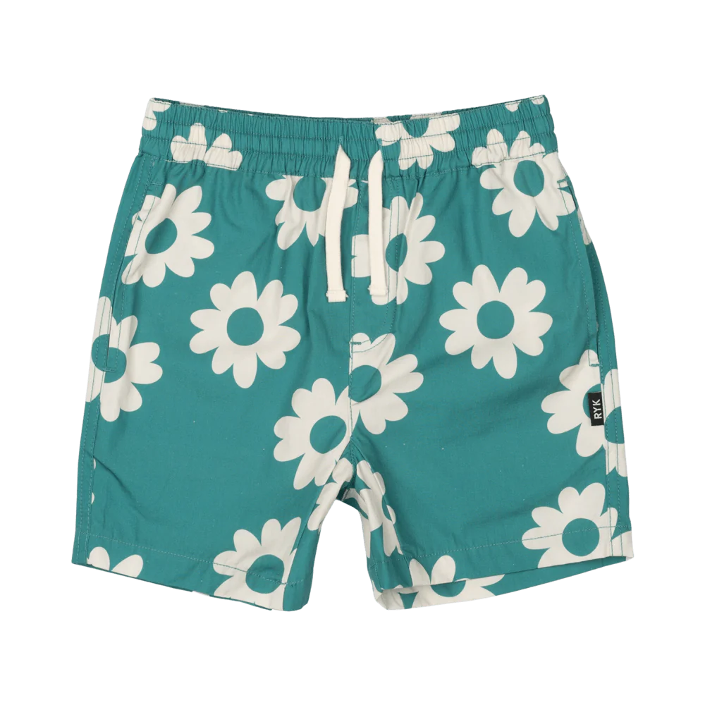 Rock Your Baby Cabana Baby Shorts - GREEN