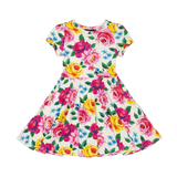 Rock Your Baby Chintz Waisted Dress
