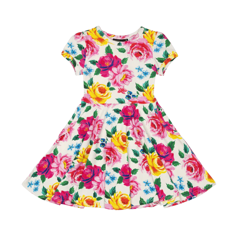 Rock Your Baby Chintz Waisted Dress