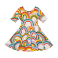 Rock Your Baby Happy Rainbows Mabel Dress