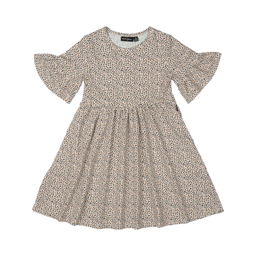 Rock Your Baby Leopard Dress - MULTI
