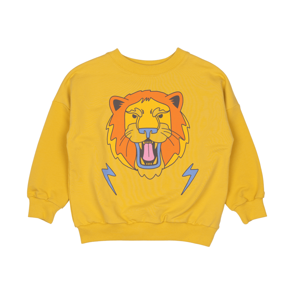 Rock Your baby Electric Lion Sweatshirt - Mustard