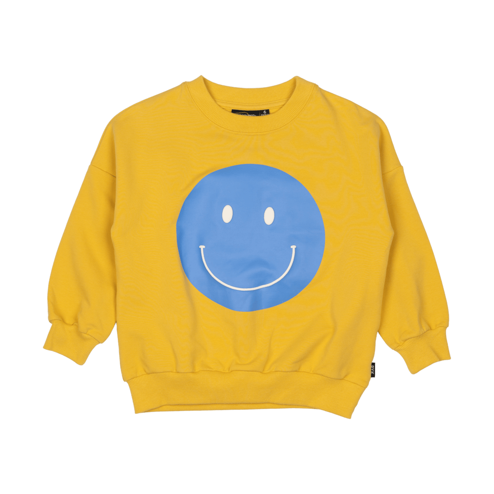 Rock Your Baby Happy Go Lucky Sweatshirt - Mustard
