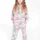 Rock Your Baby Pink Garden Sweatshirt - Pink Floral