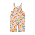 Rock Your Baby Feeling Groovy Overalls - MULTI
