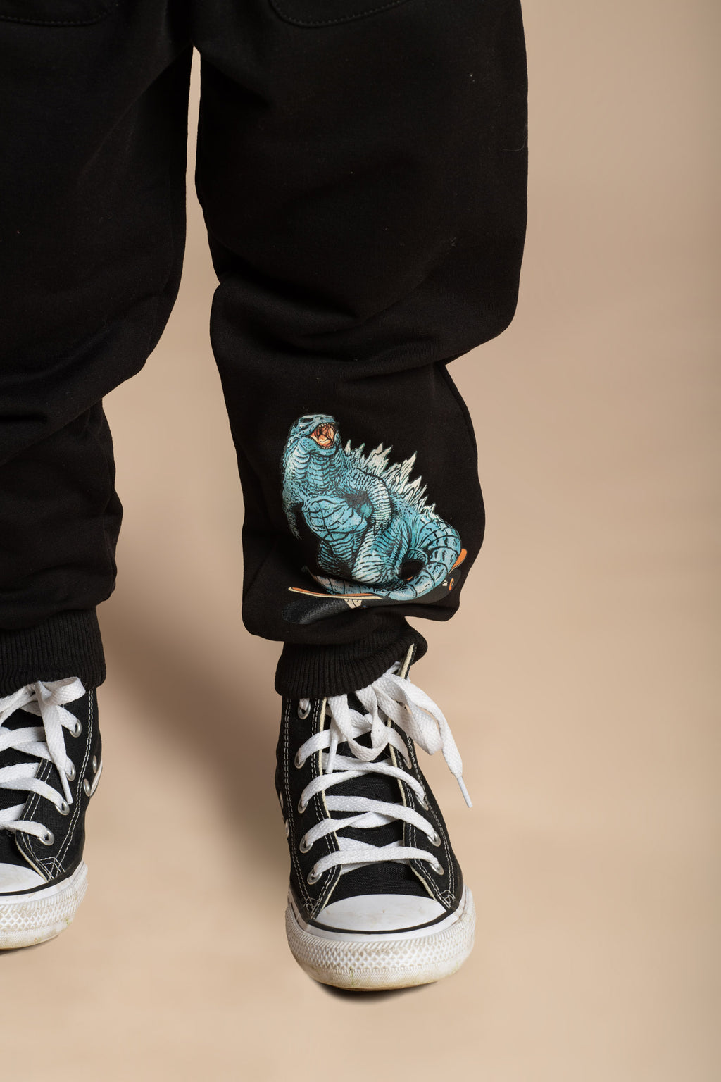 Rock Your Baby Godzilla Skate Trackpants