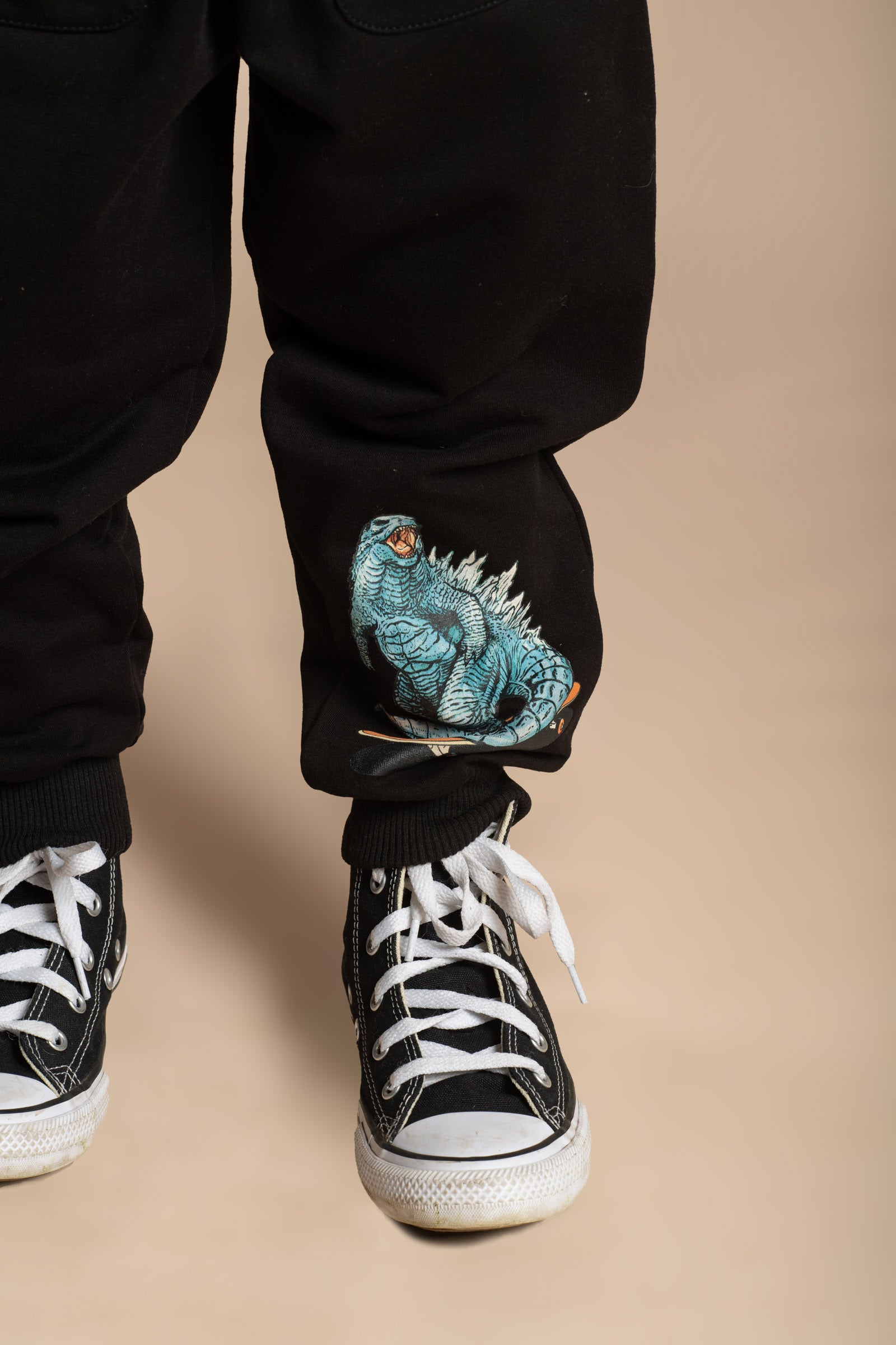 Rock Your Baby Godzilla Skate Trackpants