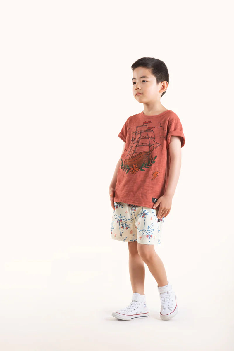 Rock Your Baby Mad Treasure T-Shirt - TAN