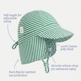 Toshi Flap Cap Mini – Pistachio