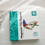 Learn & Grow Magnetic Tiles - Train Track Pack (36 piece)
