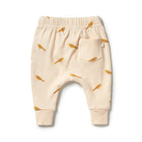 Organic Rib Slouch Pants - Tweet Tweet