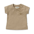 Wilson and Frenchy Driftwood Organic Pocket Tee