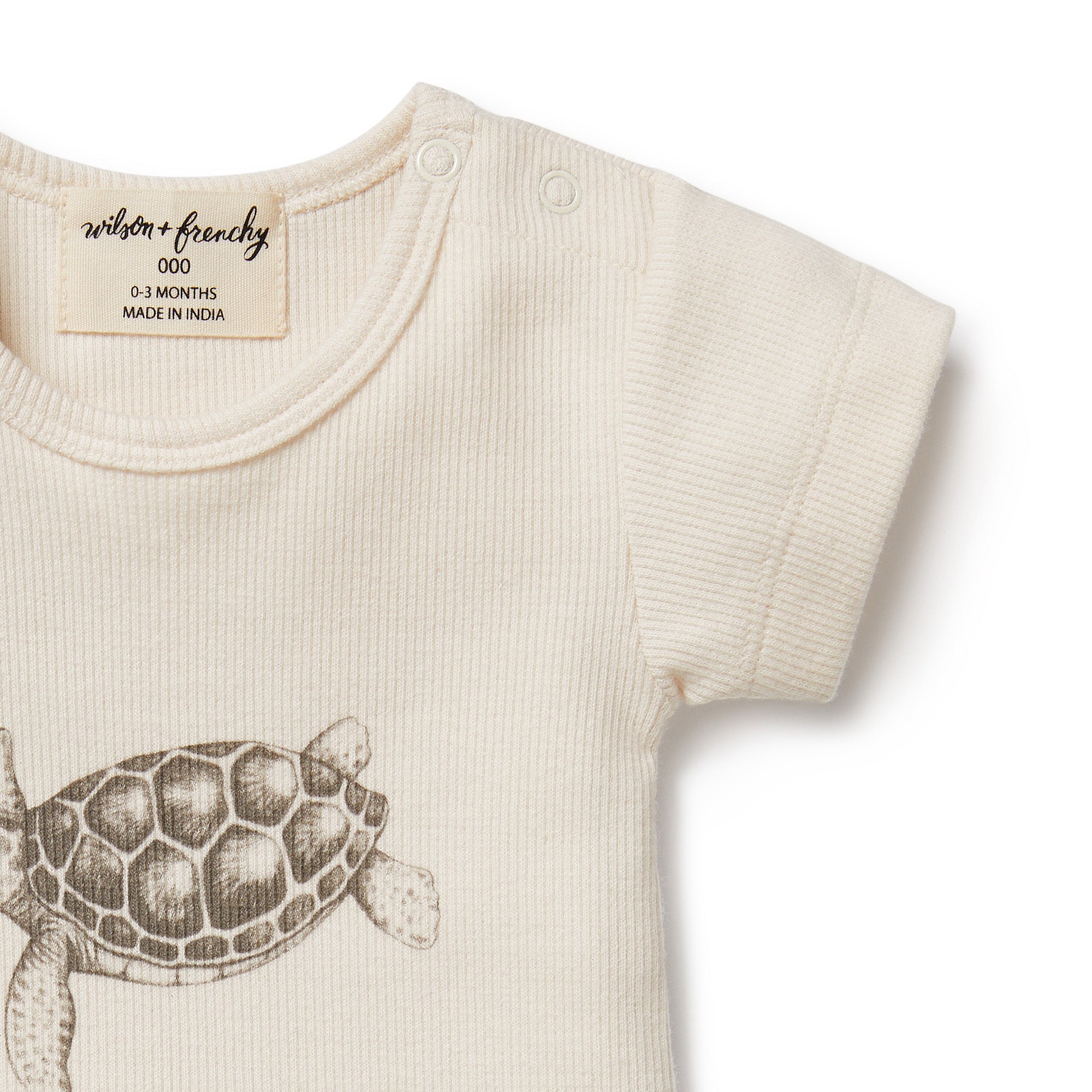 Wilson and Frenchy Tiny Turtle Organic Tee