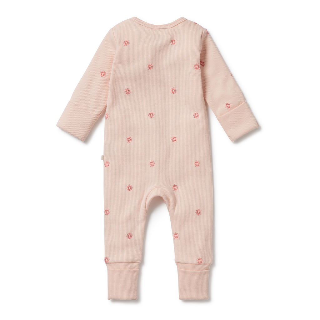 Wilson and Frenchy Petit Soleil Organic Zipsuit with Feet