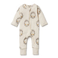 Wilson and Frenchy Shine On Me Organic Zipsuit with Feet