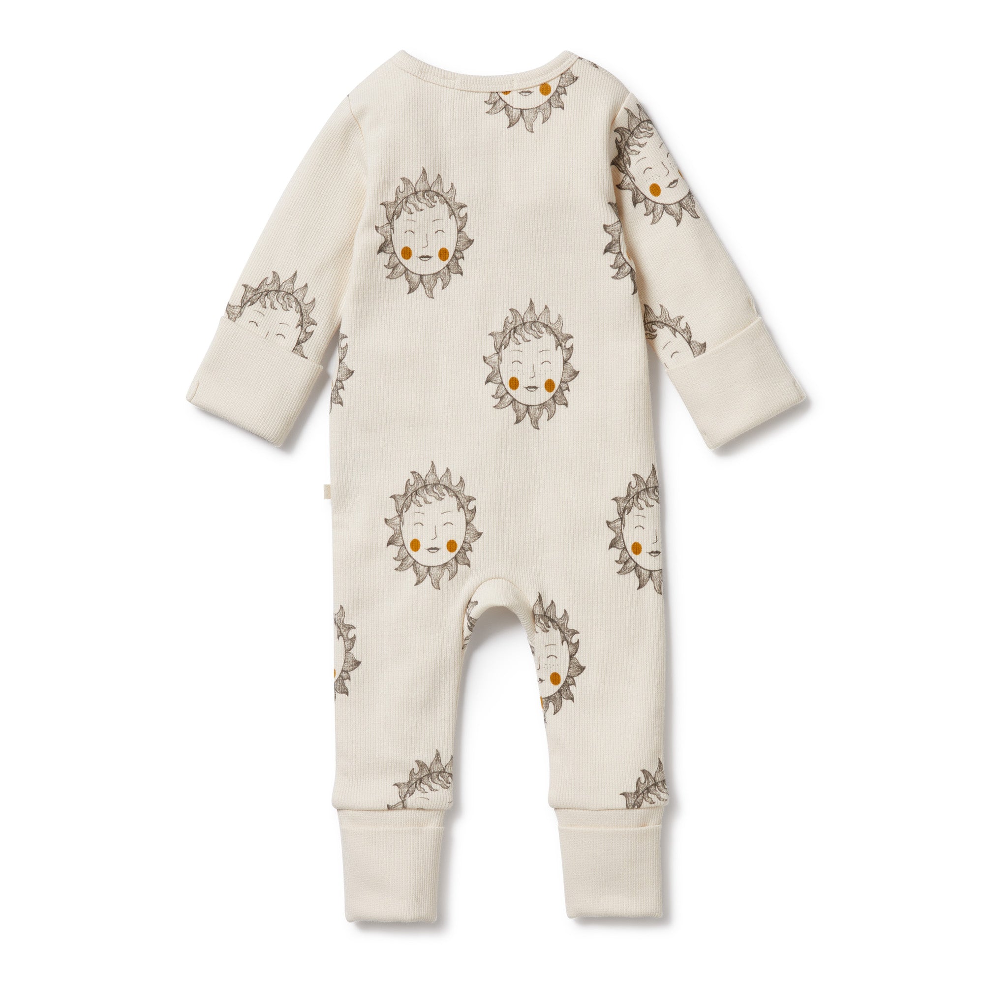 Wilson and Frenchy Shine On Me Organic Zipsuit with Feet