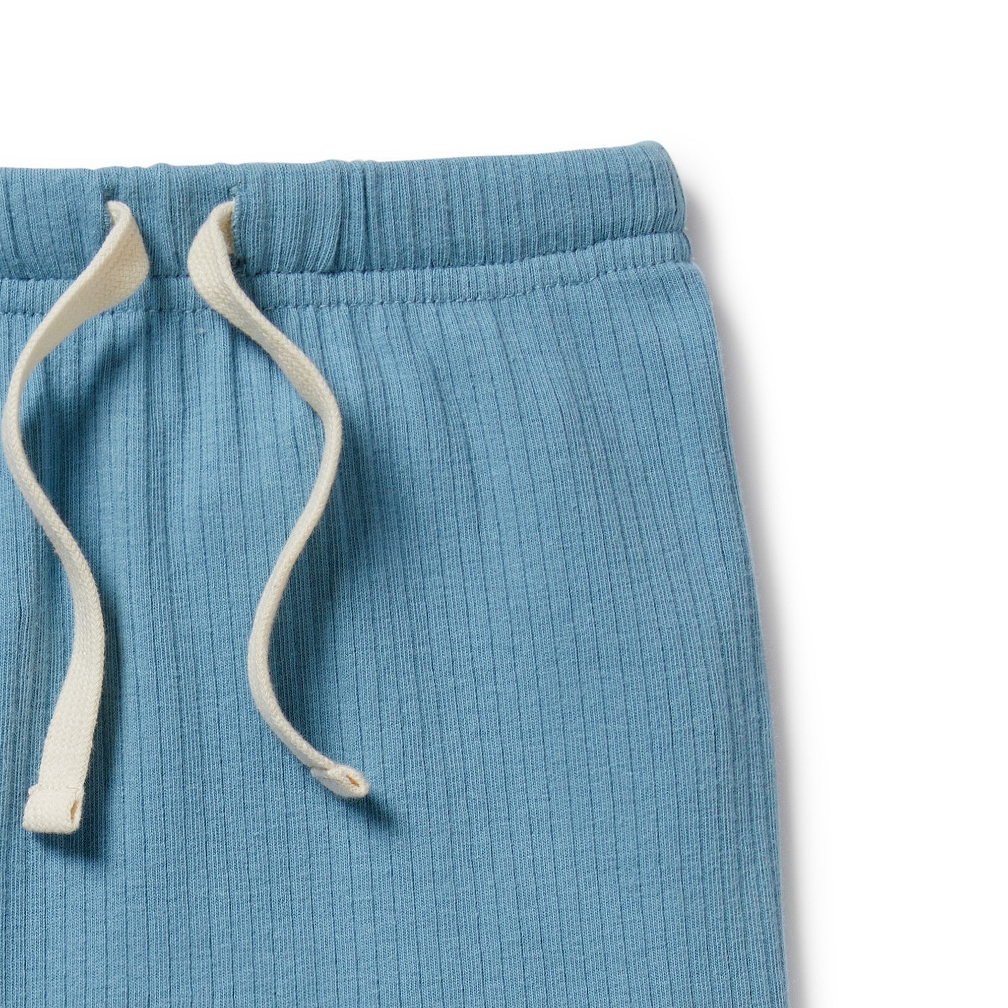 Wilson and Frenchy Sky Blue Organic Rib Pant