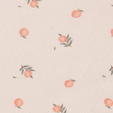 Peaches Organic Pointelle Bassinet Sheet