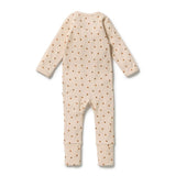 Little Lady Bugs Organic Ruffle Zipsuit w/ Feet