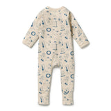 Tout est Magique Organic Zipsuit with Feet