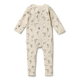 Whispering Willows Organic Zipsuit with Feet