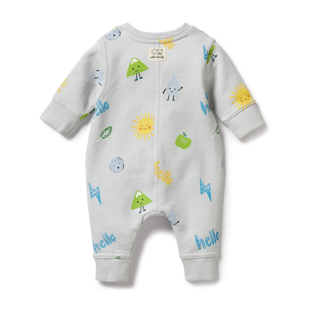 Wilson and Frenchy Organic Growsuit - Hello Bluebell