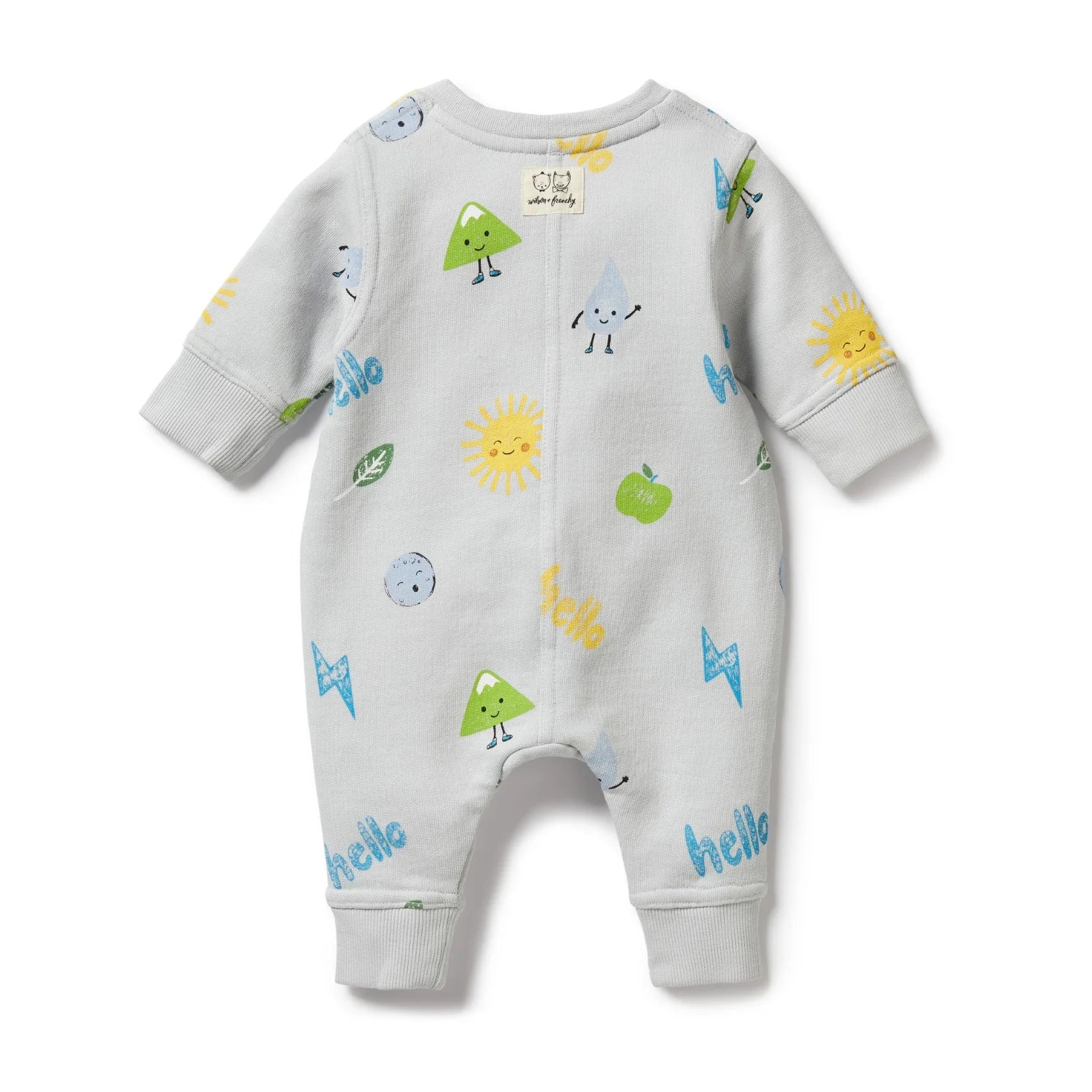 Wilson and Frenchy Organic Growsuit - Hello Bluebell