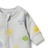 Wilson and Frenchy Organic Growsuit - Hello Bluebell