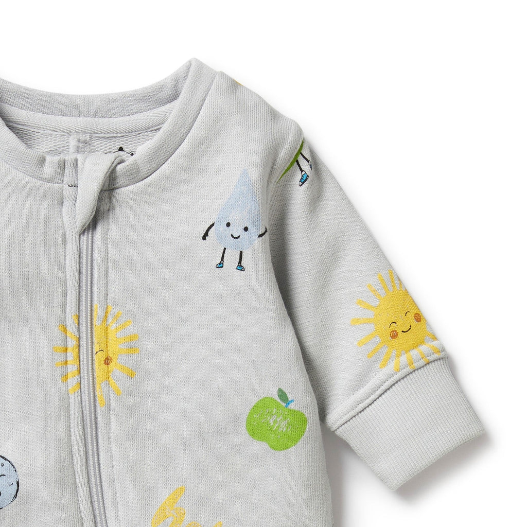 Wilson and Frenchy Organic Growsuit - Hello Bluebell