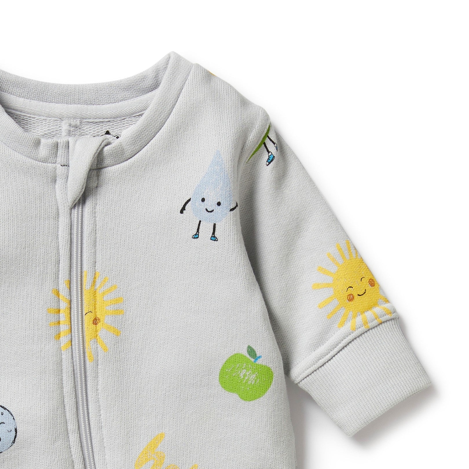 Wilson and Frenchy Organic Growsuit - Hello Bluebell