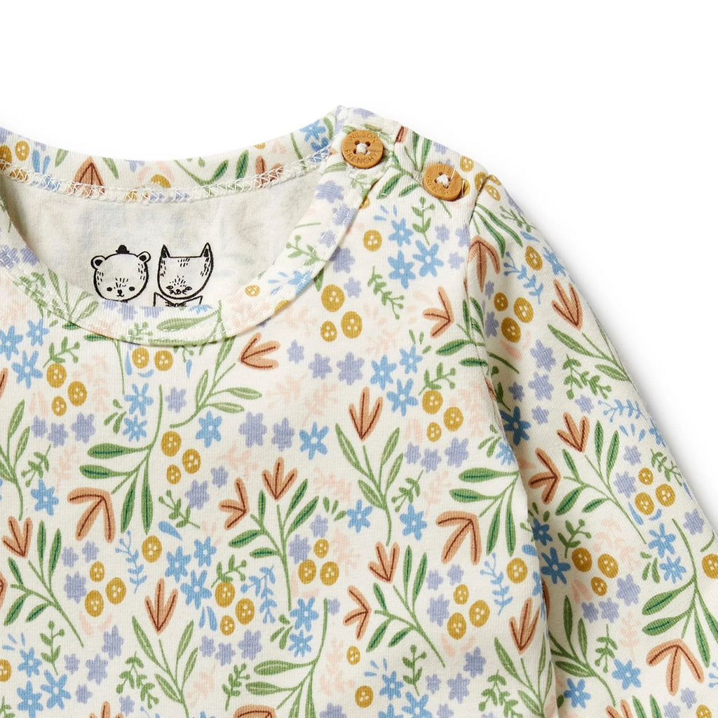 Wilson and Frenchy Organic Bodysuit - Tinker Floral