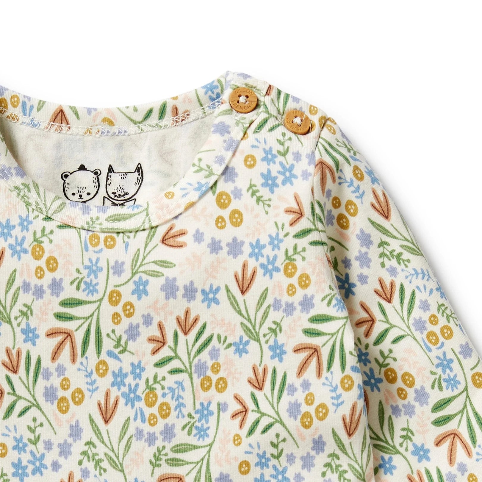 Wilson and Frenchy Organic Bodysuit - Tinker Floral