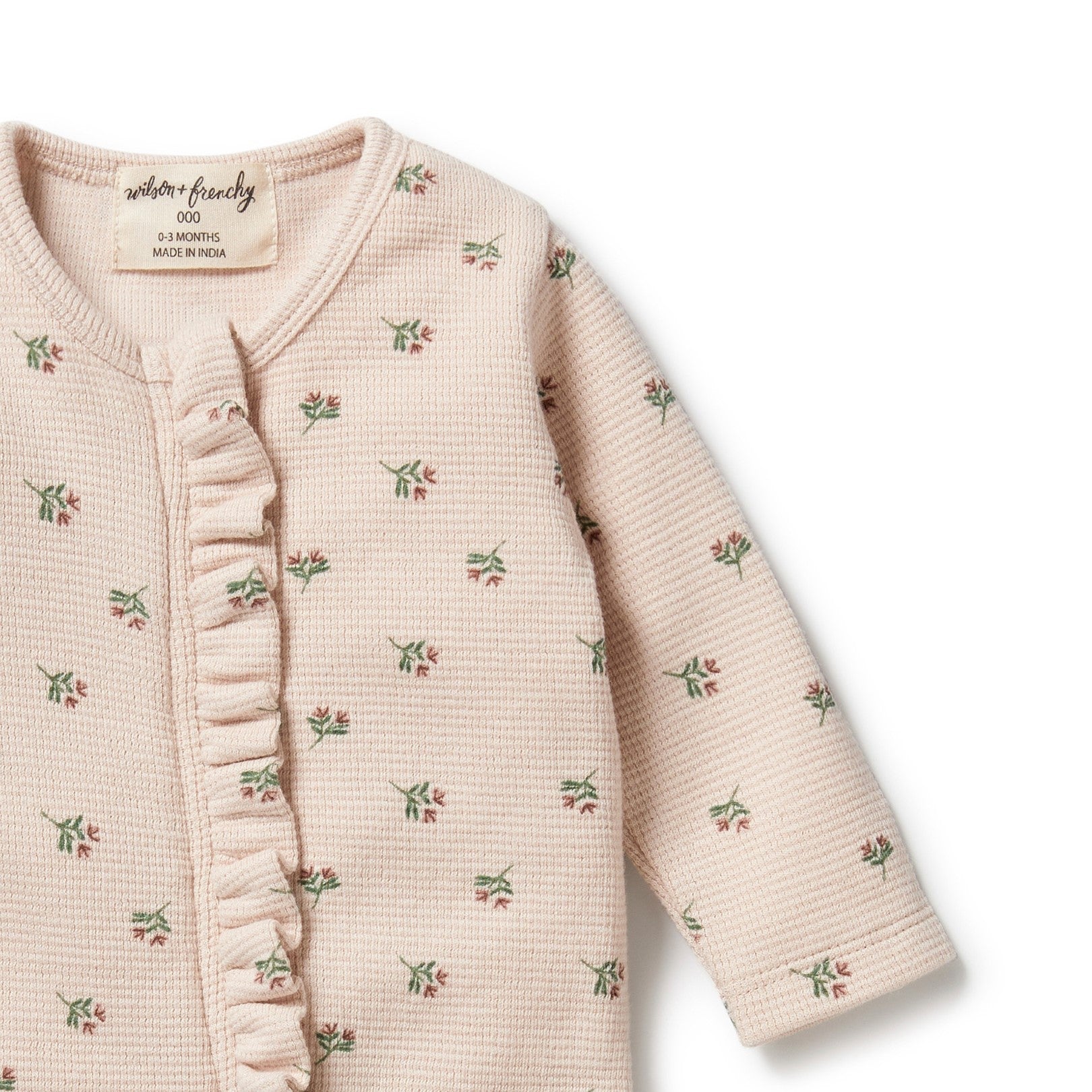 Wilson and Frenchy Organic Zipsuit - Emily Floral