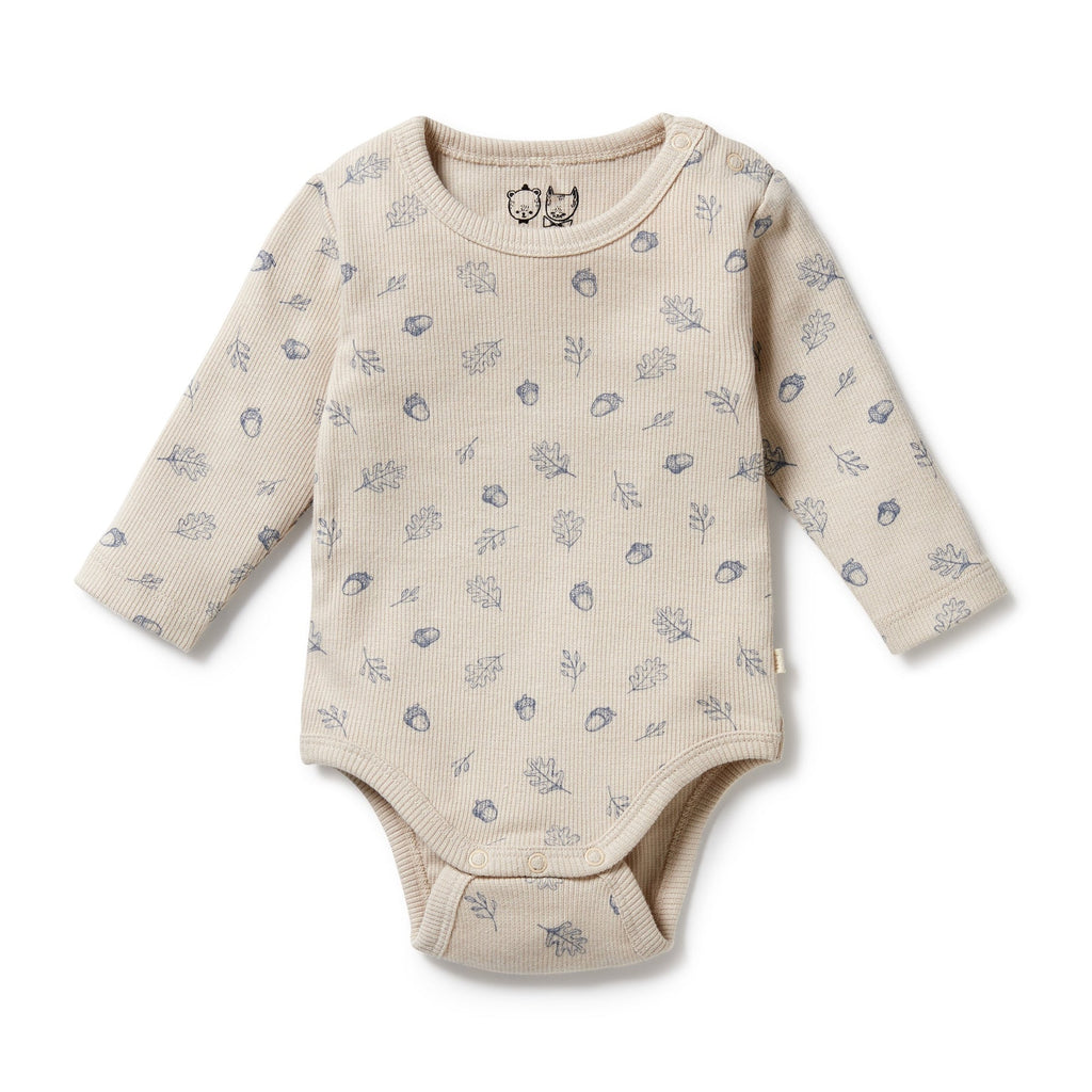 Wilson and Frenchy Organic Bodysuit - Falling Oak