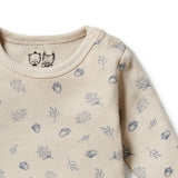 Wilson and Frenchy Organic Bodysuit - Falling Oak
