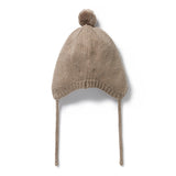 Wilson and Frenchy Knitted Bonnet - Walnut