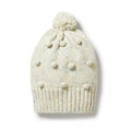 Wilson and Frenchy Knitted Bauble Hat - Dew Fleck