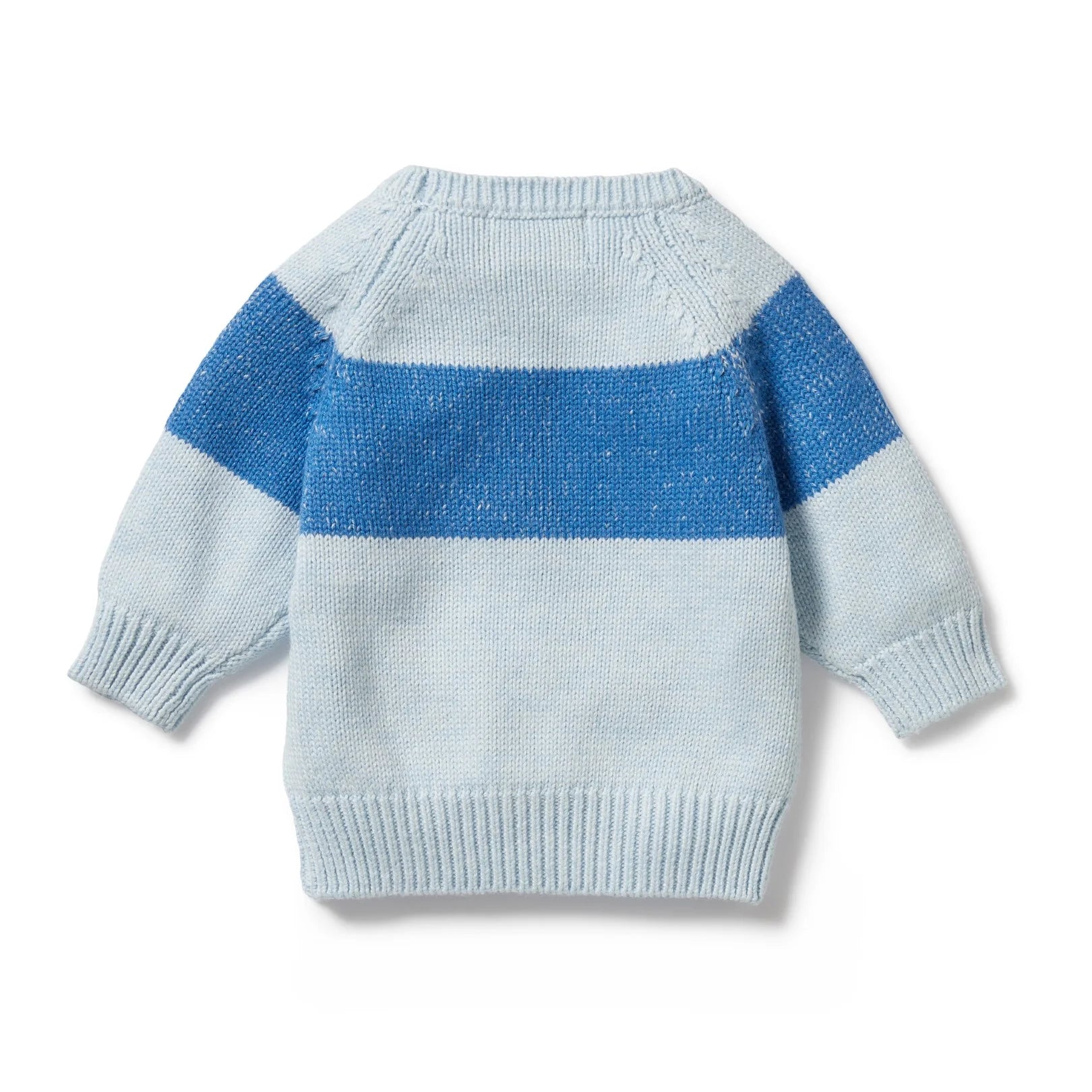 Wilson and Frenchy Knitted Stripe Jumper - Bluebell