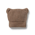 Coco Speckle Organic Knitted Bear Hat