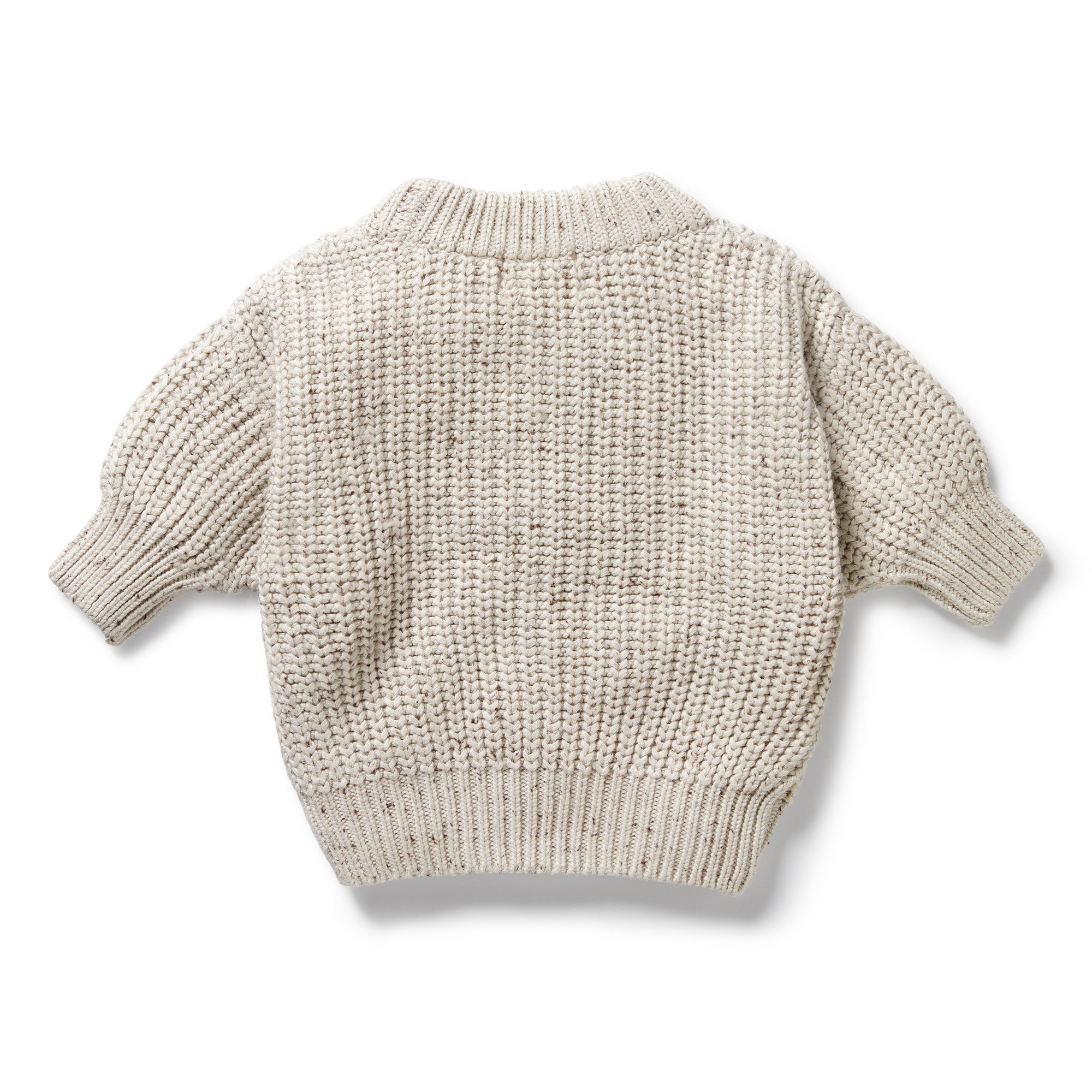 Cookie and Cream Organic Knitted Jumper