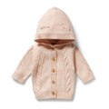 Fairy Floss Organic Knitted Cable Jacket