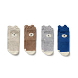 Boys Organic 4 Pack Baby Socks