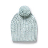 Cloud Blue Organic Knitted Hat