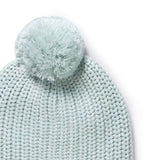Cloud Blue Organic Knitted Hat
