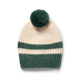 Clover Organic Knitted Stripe Hat