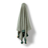 Clover Stripe Organic Knitted Stripe Blanket